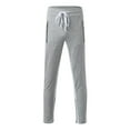 thumbnail image 2 of Aayomet Mens Sweatpants Men's Track Pants,Slim Fit Sweatpants Joggers with Zipper Pockets,Gray XL, 2 of 5