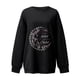 thumbnail image 4 of Sudadera extragrande de lana de manga larga con cuello redondo y estampado suelto para mujer Pompotops  gfhjh17461, 4 of 6
