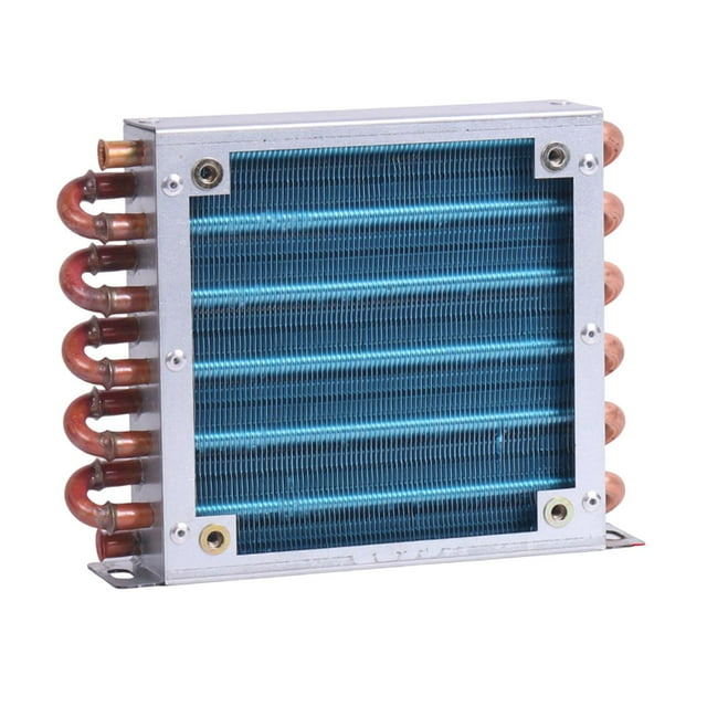 condensador del refrigerador,Tubo de cobre del condensador del refrigerador con aletas de aluminio,Serpentín del condensador de aire para refrigeradores y congeladores,Refrigeración por aire