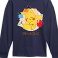 thumbnail image 3 of Pokémon - Sleeping Pikachu - Toddler And Youth Long Sleeve Graphic T-Shirt, 3 of 5