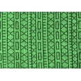 thumbnail image 1 of Ahgly Company Indoor Rectangle Abstract Emerald Green Modern Area Rugs, 6' x 9', 1 of 4