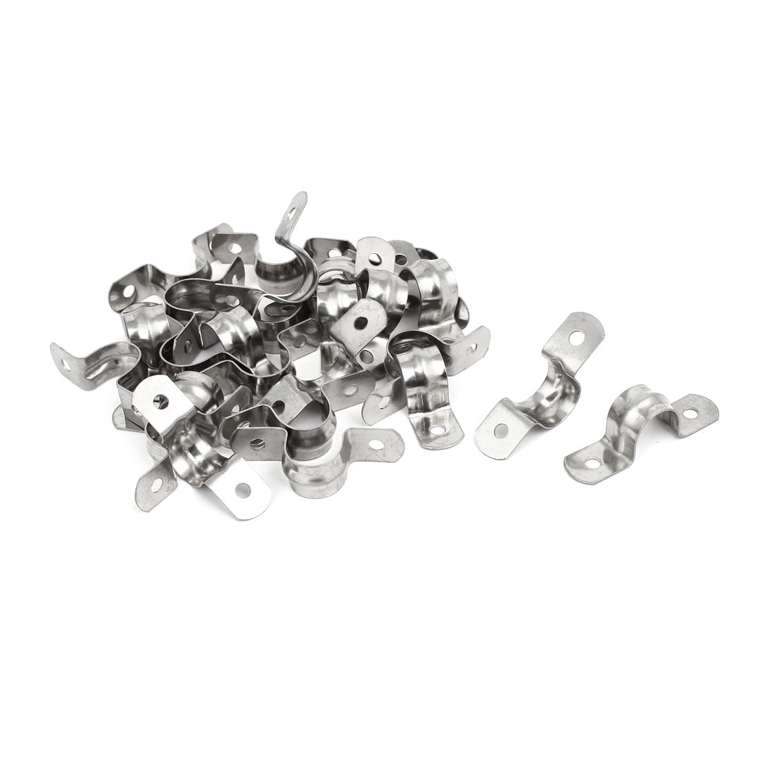 16 Pièces Colliers De Fixation Rigides 24mm - Acier Inox 201 - Pour Tubes