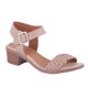 thumbnail image 1 of 668-43 Sandalia Maquillaje Diseño Trenzado Tacón 5 cm Cklass 668-43, 1 of 2