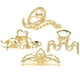thumbnail image 1 of 4 pinzas de metal para mujer, pinzas decorativas para el pelo, pinzas para el pelo para niña, 1 of 5