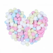 RAGUPEL 1 Bag/500g Face Color Cotton Ball Makeup Cotton Balls Degreasing Cotton Ball for Beauty Salon Home Use