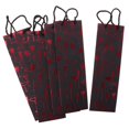 thumbnail image 1 of Bolsas de Botellas de 5 Piezas Bolsas de Regalo de Botellas de Vino - Rojo Sunnimix Bolsas de papel de vino, 1 of 8