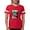 Red, variant on CafePress - G.I. Joe Silent Interlude Women's Football T Shirt - Womens Football Shirt