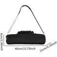 thumbnail image 2 of Travel Flute Bag with Adjustable Strap, Waterproof Outer Pocket, Oxford Flute Gig Bag, Flute Protector Bag for Travel Concerts, 2 of 5