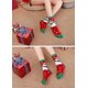 thumbnail image 4 of LOFIR Women Christmas Socks Santa Clous/Snowman Stockings Ladies Xmas Socks Dog Cat Animal Cartoon Socks Cotton Novelty Socks size 4-9, 5 pairs, 4 of 5