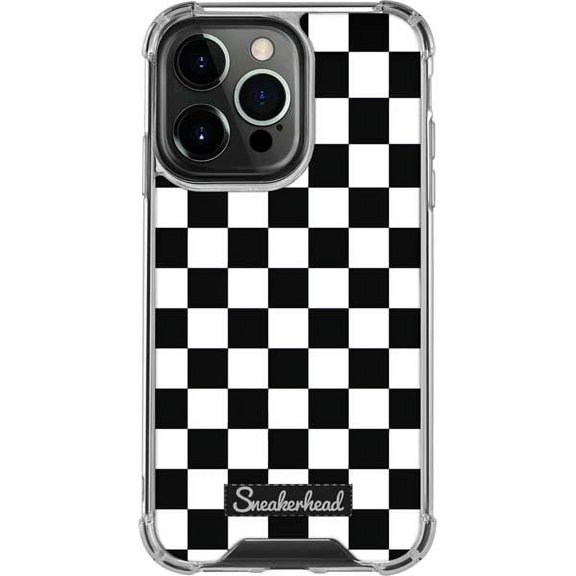 Skinit Sneakerhead Sneakerhead Checkered iPhone 13 Pro Clear Case