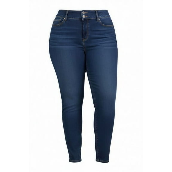 WBLTRVE Plus Size Women's High Waisted Skinny Jeans