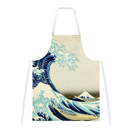 Great Wave Tsunami Japanese Painting All Over Apron Walmart Com