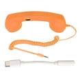 thumbnail image 2 of Combiné de Téléphone Cellulaire§combiné de Téléphone pour Cellulaire§compliqué de Téléphone Rétro§récepteur de Téléphone Rétro§combiné pour Mobile§combiné Rétro 3,5 mm Combiné de Téléphone Cellulaire USB‐C Anti‐radiation, 2 of 8