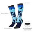 thumbnail image 4 of Susaid Halloween Trick Or Treat Print Thermal Winter Socks for Men and Women, Warm Crew Hiking Socks, for Boots and Outdoor Activities, 4 of 6