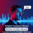 thumbnail image 4 of Gafas inteligentes Giinova Ai Translation Bluetooth 140 idiomas, 4 of 7