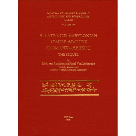 UPC: 9781934309742 | Cusas: Cusas 29: A Late Old Babylonian Temple Archive from Dur-Abiesuh: The Sequel (Hardcover)
