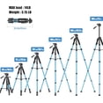 thumbnail image 4 of Zomei 74" Q188 Tripod Aluminum Professional Heavy Duty Camera Stand for Camera DSLR, 4 of 8