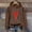 Brown, variant on TUOYUAN Women Hoodies Sweatshirt For Women Womens Sweatshirts Crewneck Pullover Long Sleeve Graphic Sweatshirt For Women Teacher Graphic Print Oversized Fit Fall Winter Top Hoodies Blouse