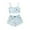 H-Sky Blue630, variant on XIAONU Breathable Short Sleeve Pajama Set for Women Graphic Turn Down Collar Halloween Nightwear