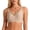 Beige-1Pack, variant on FchengtaiS Seamless Wireless Bras for Women V-Mesh Push Up No Underwire Comfort Bras Full Coverage Everyday Bra