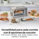 thumbnail image 4 of Horno Tostador Eléctrico Hamilton Beach Freidora de Aire Sure-Crisp, 8 Funciones, Capacidad de 4 Rebanadas de Acero Inoxidable 1120 W, 4 of 8