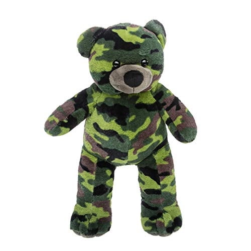 Oso de peluche Stuffems Toy Shop, camuflaje, 40 cm