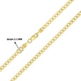 thumbnail image 2 of 14K Yellow Gold Filled 3.3MM Curb Link Chain with Lobster Clasp - 20 INCH, 2 of 6