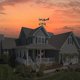 thumbnail image 2 of Retro farm scene metal weather vane rooster,E,35X50CM, 2 of 5
