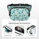 thumbnail image 5 of Fotbe Sea Animal Cangurera Cuadrada con Estampado de Doble Capa, Bolsa de Cintura Ajustable Mini para Hombres y Mujeres, 5 of 9