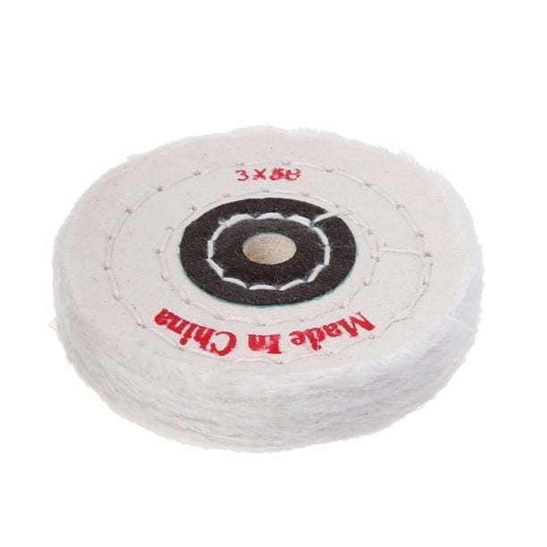 Lot De 2 Roues à Polir 3 Pouces En Tissu – Pour Bijoux, Métaux Et Finitions