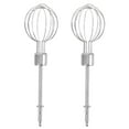 thumbnail image 3 of KAKOWELY hand mixer beaters 2pcs Egg Beater Replacements For Home And Outdoor Use Electric Hand Mixer Accessories Mini Mixer Attachment For Cream Egg And Dough, 3 of 4