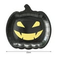 thumbnail image 5 of sunsanly 10Pcs Halloween Paper Plates Pumpkin Disposable Dinner Plates Grimace Pattern Party Dinner Tableware Supplies Snack Plates, 5 of 7
