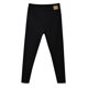 thumbnail image 1 of Gibobby Leggings gluteos deportivo Pantalones gruesos lana para mujer, informales, cómodos, con patrón nieve, etiqueta cuero, mallas elásticas cálidas ajustadas, invierno（Negro， M), 1 of 5