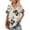 Beige, variant on Bovemsi Plus Size V Neck T Shirts Women Short Sleeve Tops Casual Summer Tshirts Loose Fit Tee, Black Women's Summer Short Sleeve T-Shirts, XXL
