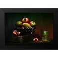 thumbnail image 2 of Basa, Emine 14x11 Black Modern Framed Museum Art Print Titled - Still Life / Fruits, 2 of 5