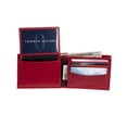 thumbnail image 3 of Cartera Tommy Hilfiger de piel fina y elegante para hombre, color rojo, 3 of 6
