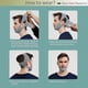 thumbnail image 4 of Chin Strap for Cpap Users, 2 Pack Black & Grey Comfortable Mesh Anti Snoring Chin Straps f, 4 of 5