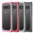 thumbnail image 2 of ZERODAMGE Dual Protective Hybrid CASE with 2 Tone Frame and Clear Acrylic Back Plate Samsung Galaxy S10E - RED DreamWireless No, 2 of 17