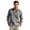 21#Gray, variant on Mens Linen Shirt Long Sleeve Button Down Casual Loose Fit Breathable Summer Top Solid Color Lightweight Beach Vacation Wear for Men Gray M