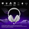 thumbnail image 2 of Auriculares JBL Quantum 100M2 con cable para juegos, micrófono desmontable, color blanco, 2 of 9