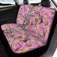 thumbnail image 4 of Pzuqiu Pink Tree Camo Pattern Car Seat Covers Full Set Breathable Front and Rear Seat Cover Set Anti-Slip Interior Accessories Interior Decor, 4 of 10