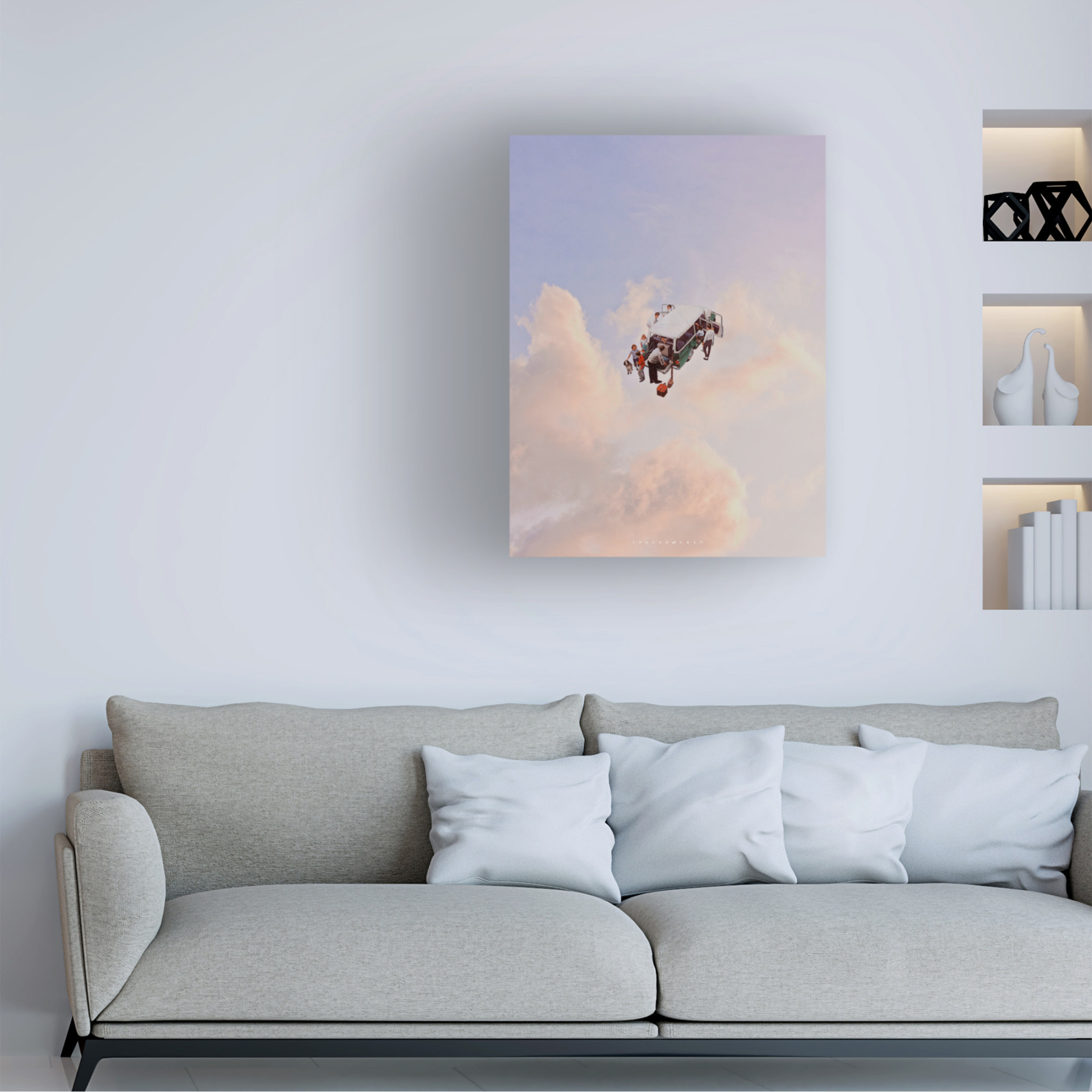 Trademark Fine Art spacerocket art 319 Canvas Wall Art