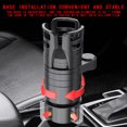 thumbnail image 6 of Tgbvmt Multifunctional Rotating Car Cup Holder, 360° Adjustable Beverage and Storage Cup Organizer, Modified Ashtray and Cup Extender, Space-Saving Auto Storage Solution for Drinks, Phones, and Keys, 6 of 9