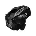 thumbnail image 3 of Casco Abatible Kov Batman Gris DC Comics con LED Certificado DOT, 3 of 5