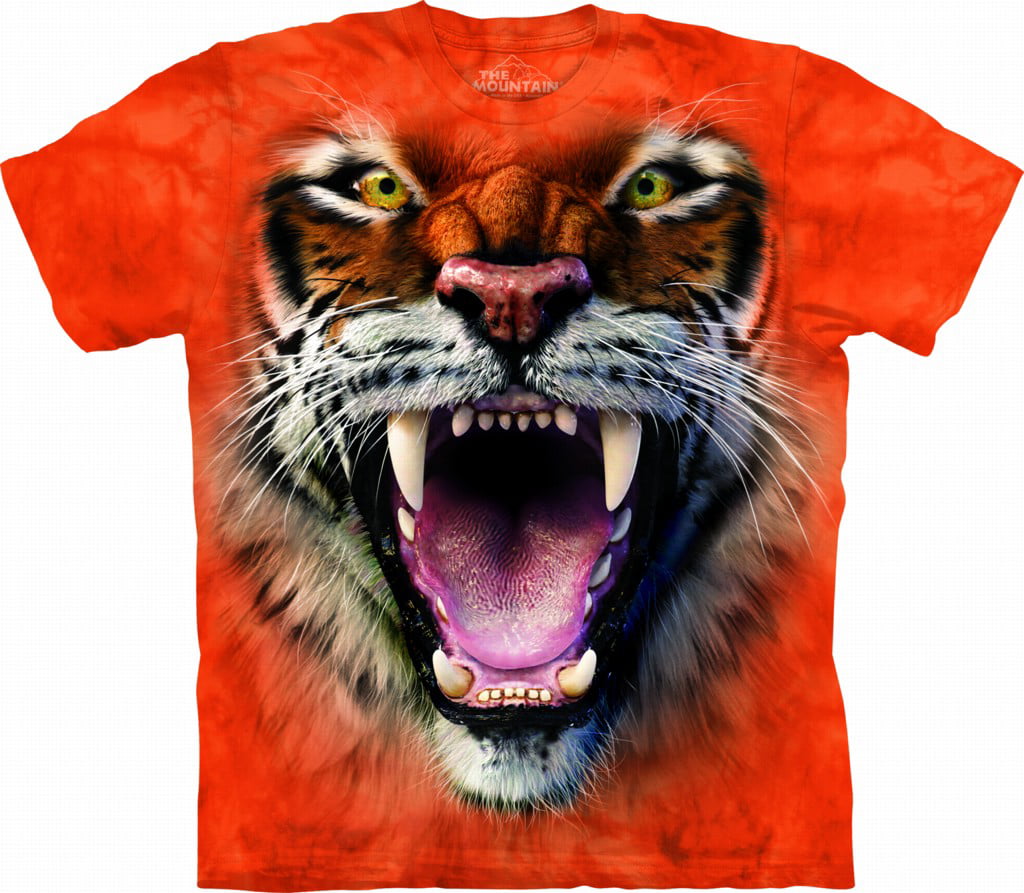 roaring tiger cotton tee