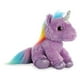 thumbnail image 1 of Peluche Aurora Sparkle Tales Unicornio Electra Morado 25 cm, 1 of 2