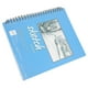 thumbnail image 4 of Cuaderno de bocetos Cuaderno de bocetos encuadernado en espiral Páginas blancas en blanco Cuaderno de bocetos artístico para principiantes profesionales Azul, 4 of 5