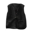 thumbnail image 1 of JUNWELL Women‘s Soft Fleece Vest Sleeveless Button Up Jacket Coat with Pockets, 1 of 9