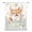White, variant on Japanese Style Tie Up Curtains for Window, Thermal Insulated Balloon Shade Adjustable Rod Pocket Curtains Valance Panels for Kitchen Bathroom Cafe 34 x 45 Cartoon Cute Dog Golden Star Ombre
