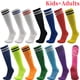 thumbnail image 2 of Calcetines largos de algodón hasta la rodilla para niños y adultos, medias de alta calidad para fútbol, béisbol, correr, deporte en unisex, 2 of 2